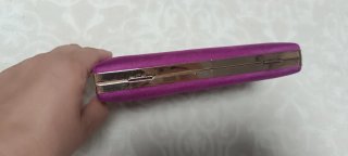 Bolso de fiesta buganvilla con pedrería