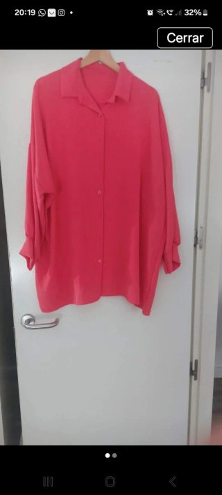 Blusa color coral talla 3 xl
