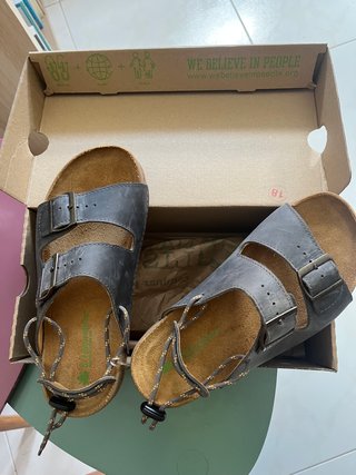 Sandalias El Naturalista Horizon-Arizona Denim.