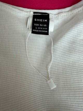 Top fascia bianco elasticizzato