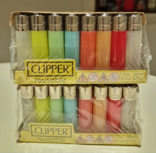 2 Scatole di Accendini Clipper Nuovi