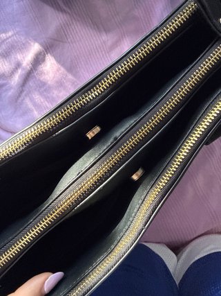 Bolso estampado animales y hojas