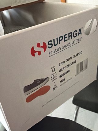 Superga 2750 Grigio Tg 44 Nuove