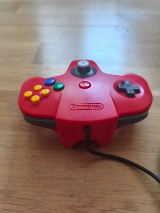 Mando Nintendo 64 Rojo Original