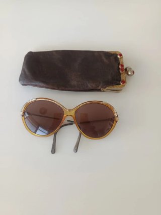 Gafas Dior Vintage CD Laterales + Funda
