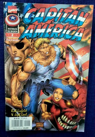 Comics Capitan America, Héroes Reborn. Forum