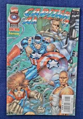 Comics Capitan America, Héroes Reborn. Forum