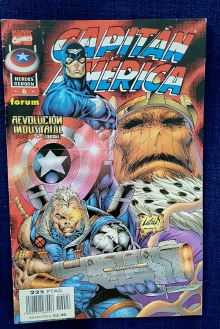Comics Capitan America, Héroes Reborn. Forum