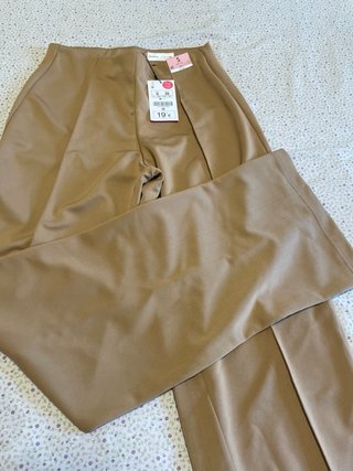 Pantalón mujer beige talla S