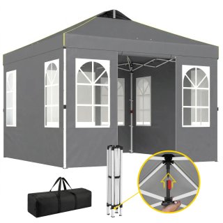Carpa Plegable 3x3m UPF50+ 4 Laterales