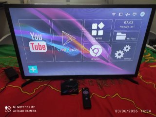 TV Samsung 32 + Smart TV Box