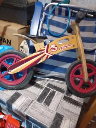 Bicicleta de madera Cherry Pop