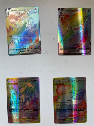 Cartas Pokémon Rainbow Rare ORIGINALES