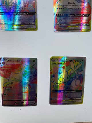 Cartas Pokémon Rainbow Rare ORIGINALES
