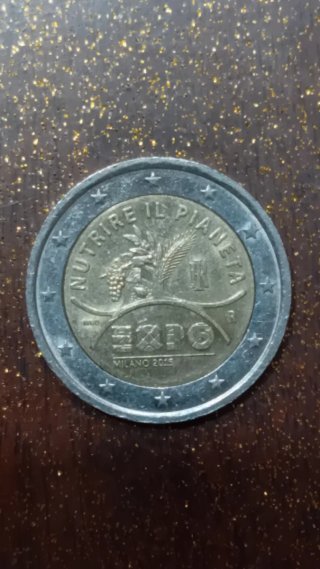 Moneta 2 Euro Expo Milano 2015
