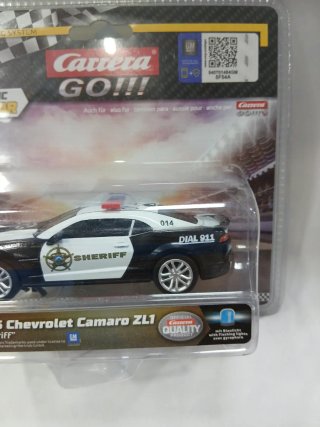 Coche Slot Carrera GO!!! Chevrolet Camaro ZL1 Sher