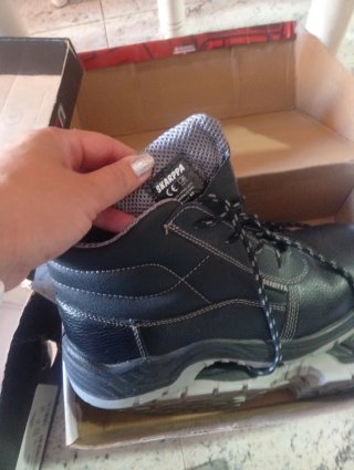 Botas de seguridad FORUM negras y amarillas c