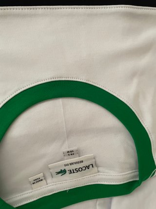 Lote 2 Polos Lacoste y Tommy Hilfiger