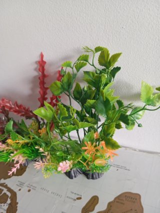 Plantas artificiales para acuario