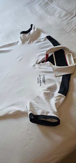 Polo Hackett Blanco y Negro