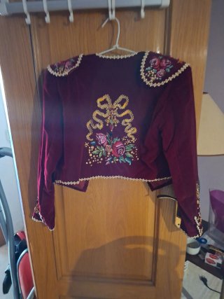 Traje joya goyesca contrabandista