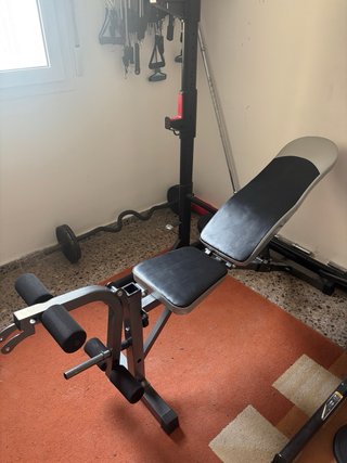Equipo de gimnasio completo