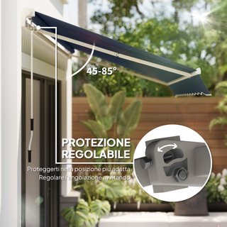 Tenda da Sole per Esterno a Bracci Avvolgibile