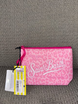 Pochette Saint Barth Rosa