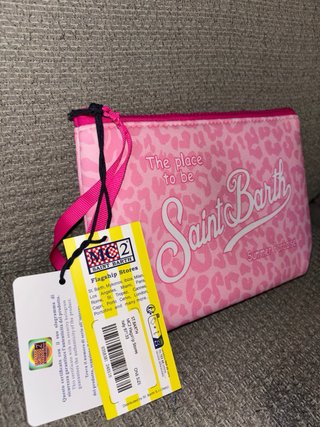 Pochette Saint Barth Rosa