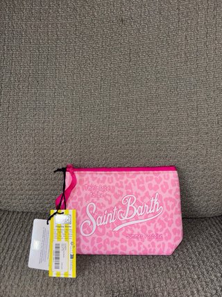 Pochette Saint Barth Rosa