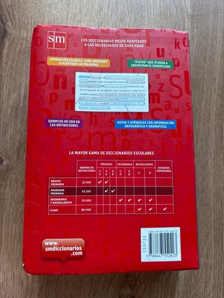 Diccionario Avanzado Primaria. Lengua española de segunda mano por