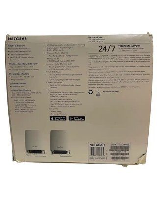 [※] NETGEAR Orbi WiFi 6 RBK752 Sistema Mesh