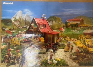 4 Pósters Playmobil