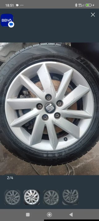 Llantas Seat Ibiza 15 2008