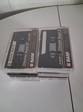 10 Casetes BASF LH 60 Minutos