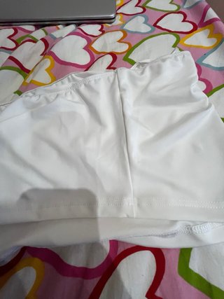 Crop top blanco