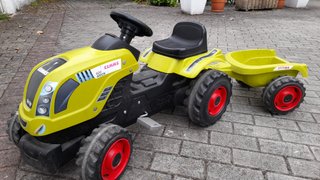 Tractor Juguete CLAAS 400 Arion con Remolque