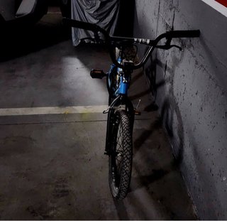 BMX con plato grande