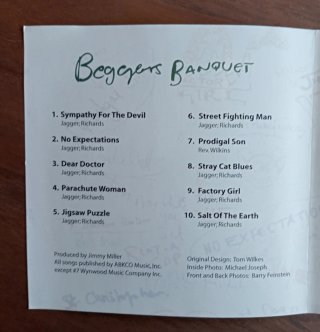CD The Rolling Stones Beggars Banquet