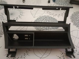 Mueble Clima BMW E46 + Cables USB