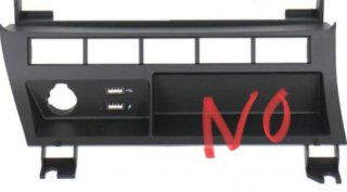 Mueble Clima BMW E46 + Cables USB