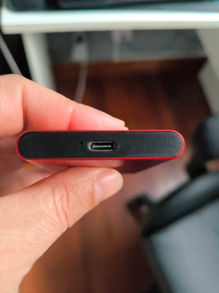 Disco Duro Externo Portátil SSD rojo 8T