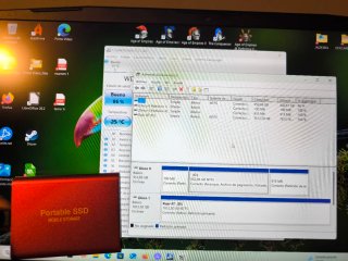Disco Duro Externo Portátil SSD rojo 8T