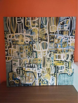 Cuadro lienzo grande 90x90cm