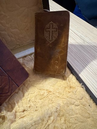 Coppia Libri Antichi Chiesa Belga