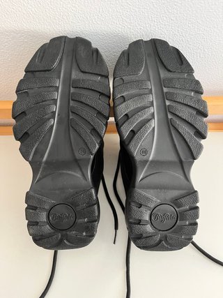 Zapatillas Buffalo London Talla 40 Negras