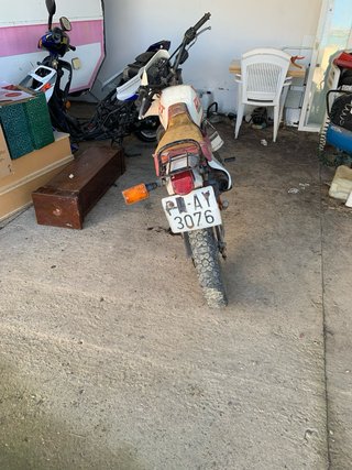 Yamaha 80DT Enduro Roja y Blanca
