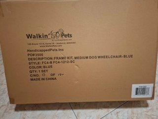 Silla ruedas para perros Walkin' Wheels ORTOCANIS