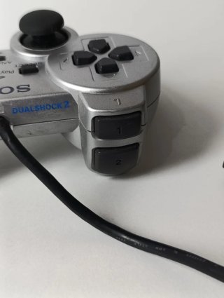 Mando PS2 Plata Sony