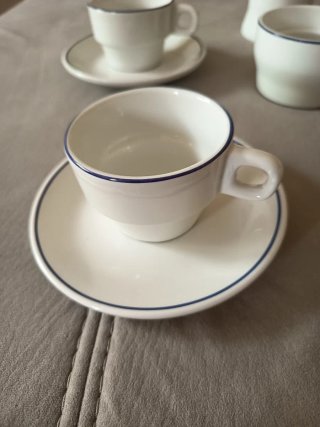 Juego de café de porcelana